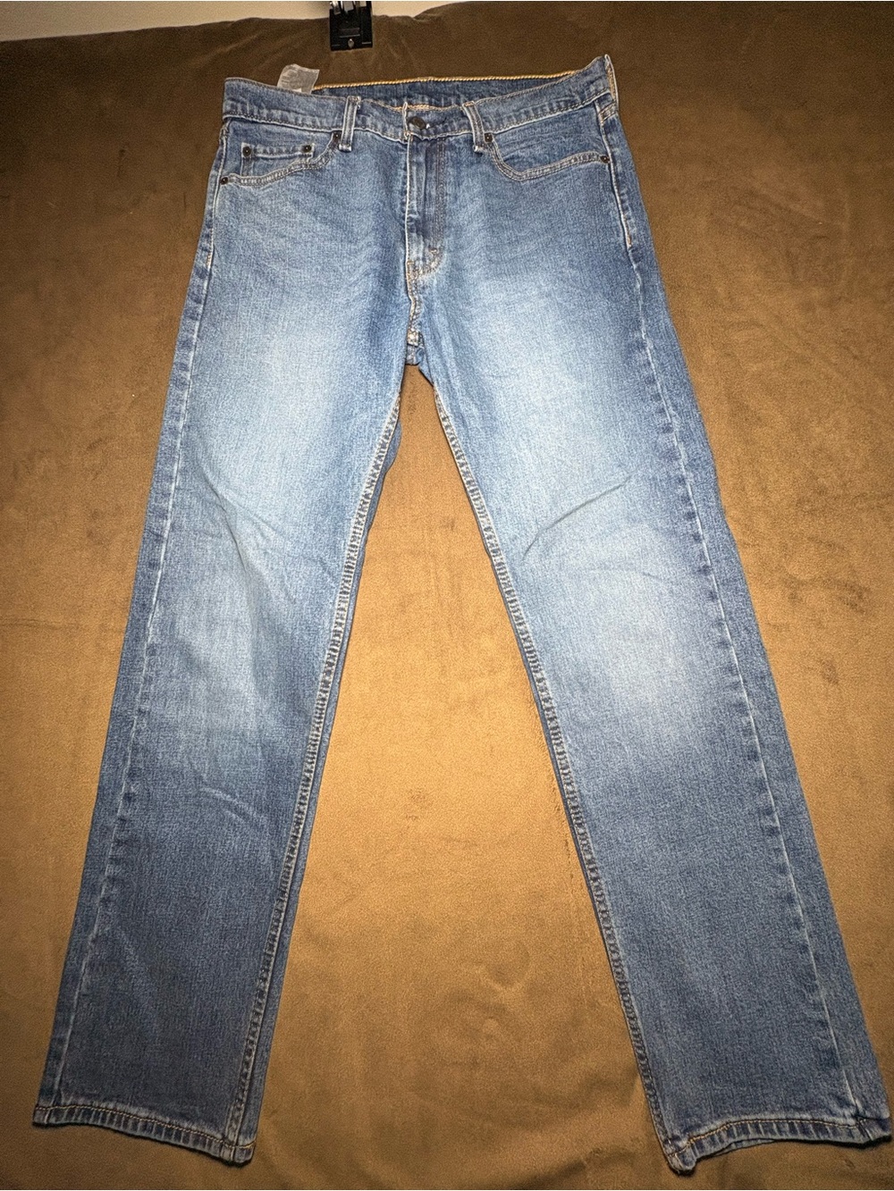 Levi’s 505 Blue Regular Fit Jeans – Size 33x32